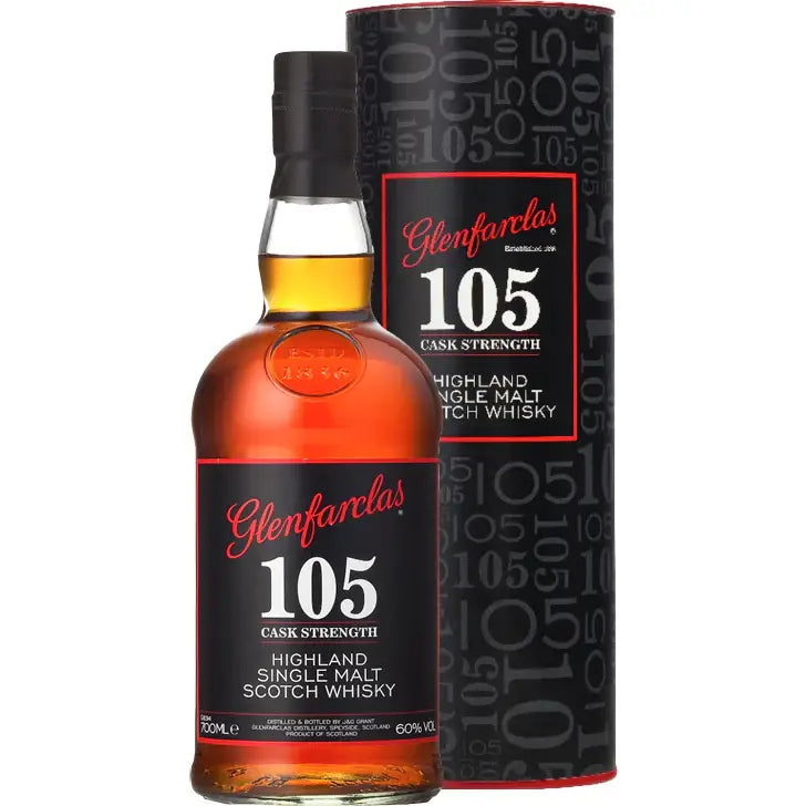 Glenfarclas 105 Cask Strength Single Malt Scotch Whisky 700Ml Bottle Image