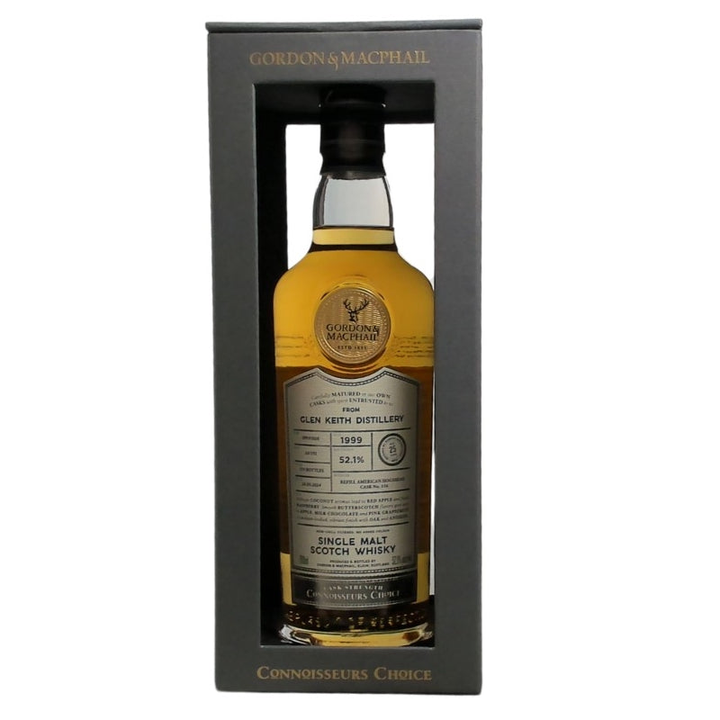 Gordon & Macphail Connoisseur's Choice Glen Keith Distillery 24 Year Old Single Malt Scotch Whisky Vintage: 1999