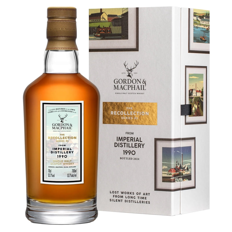 Gordon & Macphail Recollection Series #3 Imperial Distillery 33 Year Old Single Malt Scotch Whisky Vintage 1990