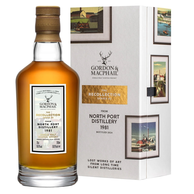Buy Gordon & Macphail Recollection Series #3 North Port Distillery 42 Year Old Single Malt Scotch Whisky Vintage 1981