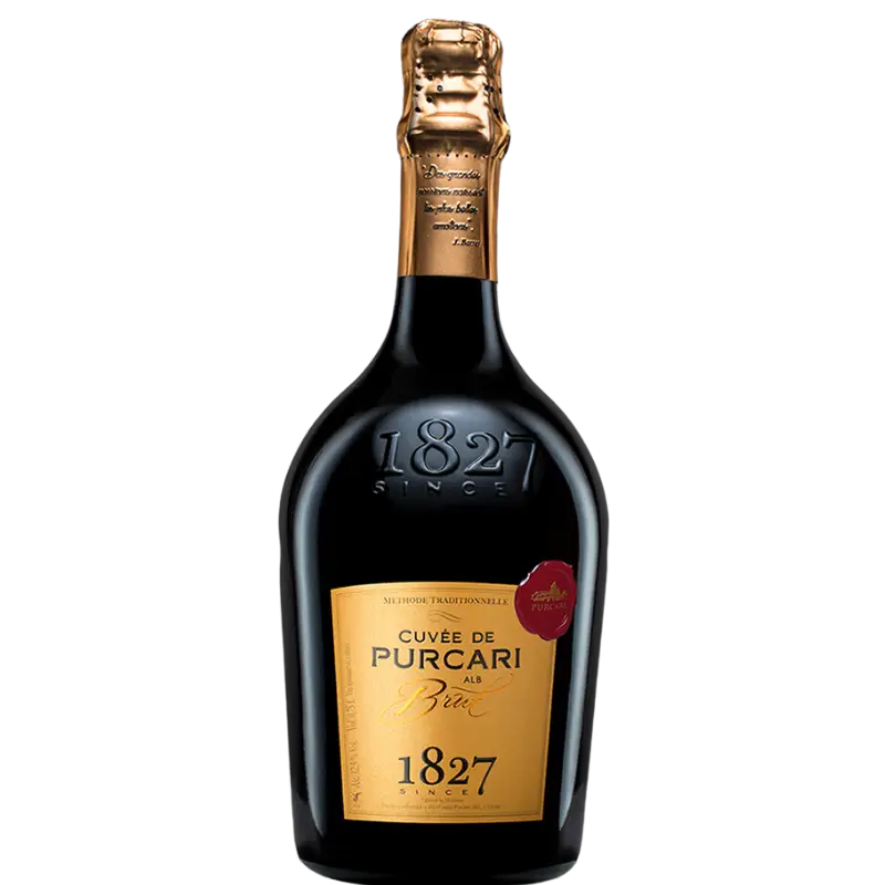 Buy Grand Cuvee De Purcari White Extra Brut 750mL sparkling wine bottle