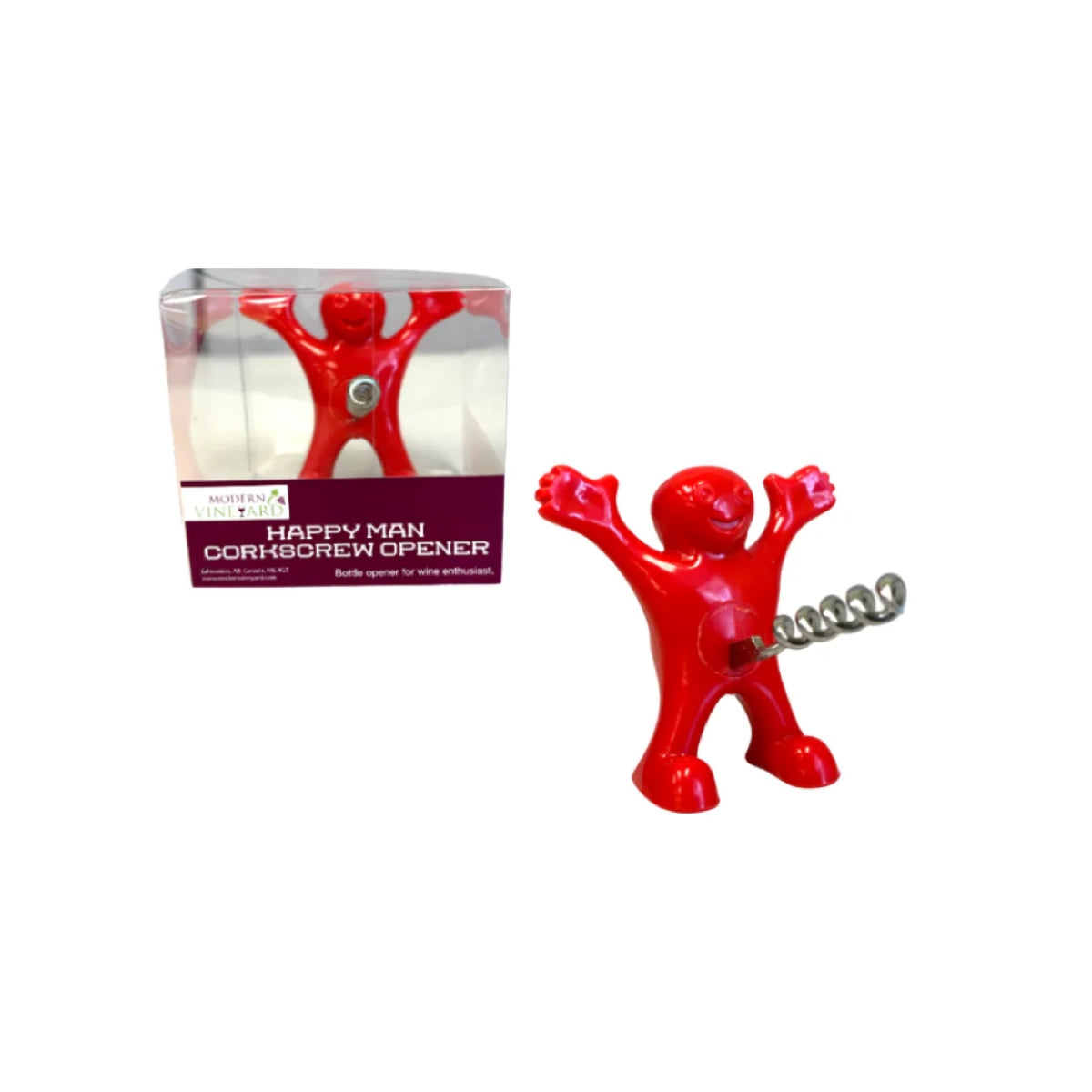 Happy Man Corkscrew Opener (Set of 12)