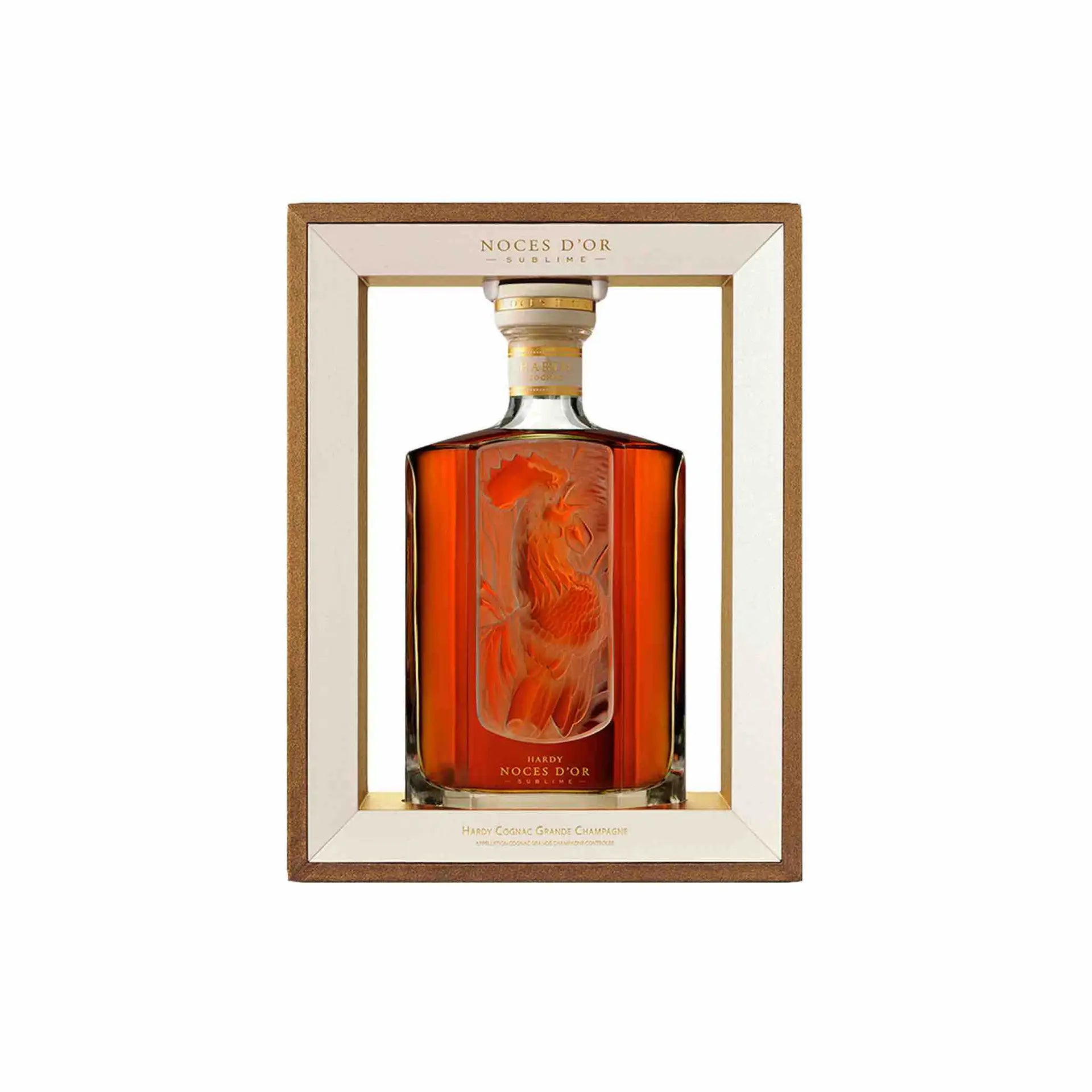 Buy Hardy Noces d'Or Sublime 750mL, premium cognac in a luxury display case