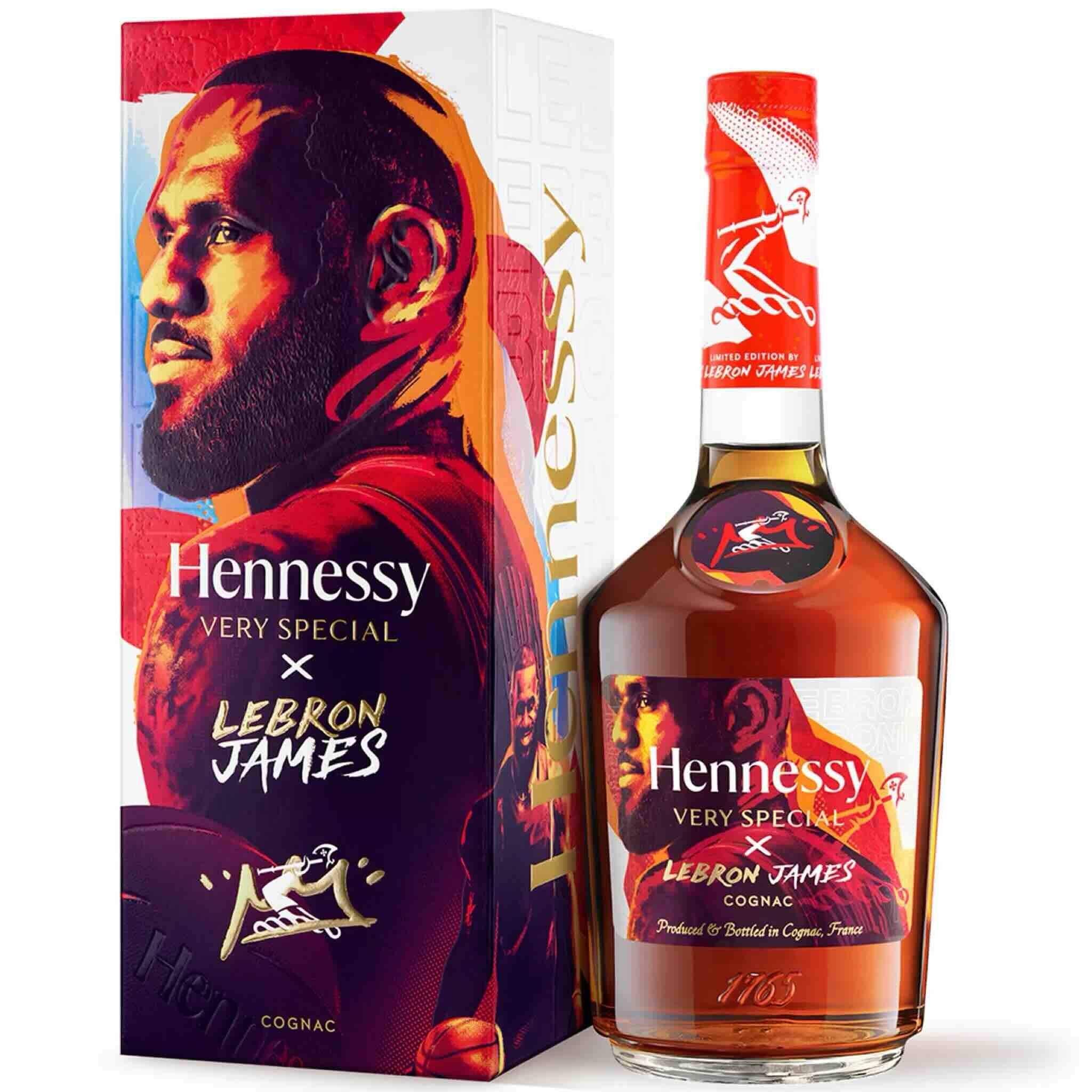 Hennessy Vs Lebron James Edition 750Ml Bottle Image