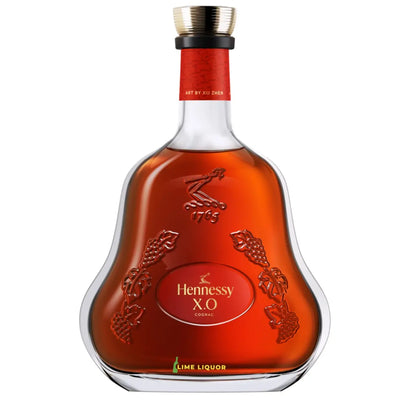 Hennessy XO Lunar New Year 2026 limited edition bottle with Year of the Horse design and gold accents.