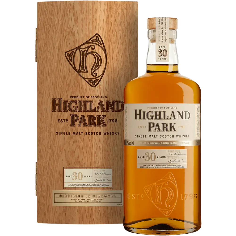 Highland Park Single Malt Scotch Whisky 30 Year Old 750Ml Bottle Image