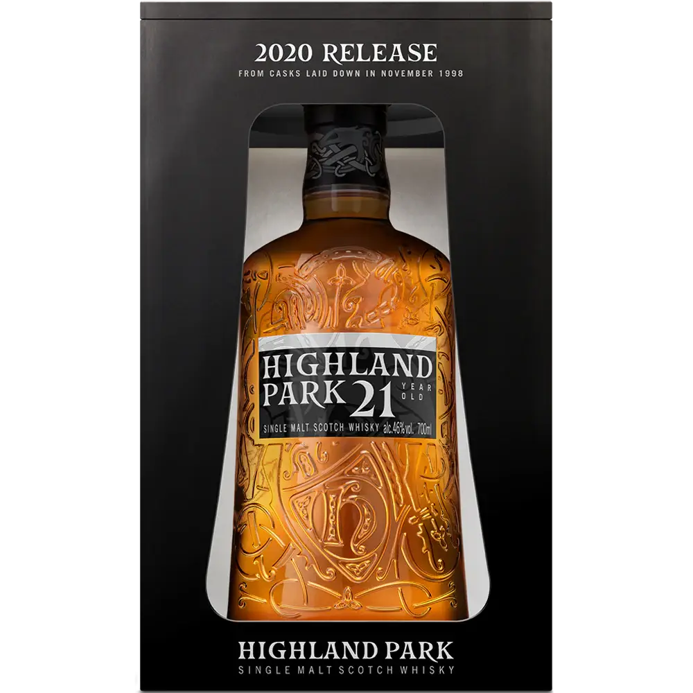 Highland Park Single Malt Scotch Whisky Aged 21 Years 750Ml Bottle Image