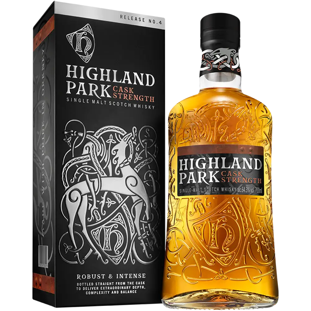 Highland Park Single Malt Scotch Whisky Cask Strength 2023 Release No 4 750Ml Bottle Image