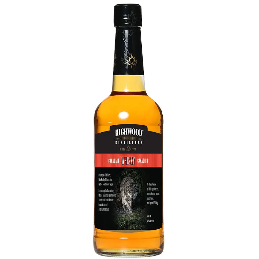 Highwood Pure Canadian Rye Whisky 750Ml Bottle Image