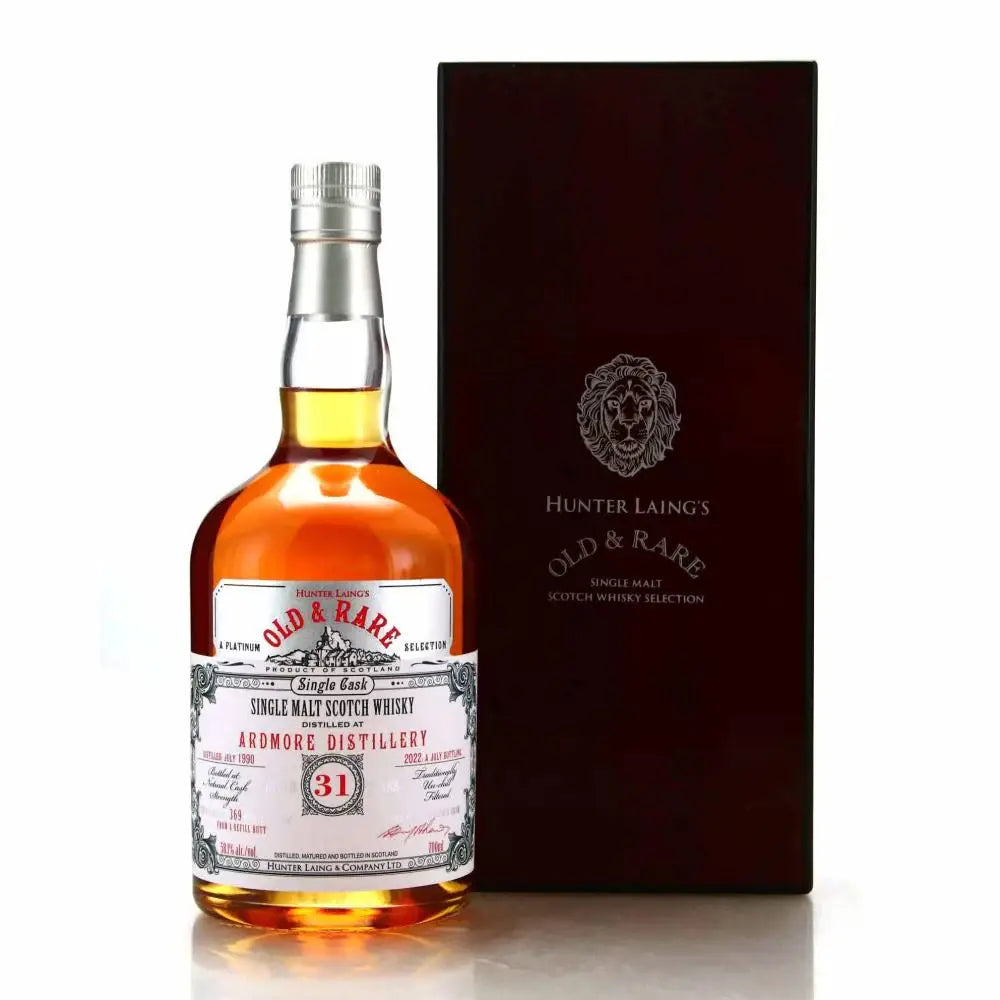 Hunter Laing S Old Amp Rare Ardmore Distillery Single Malt Scotch Whisky Aged 31 Years 700Ml Bottle Image