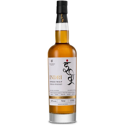Indri Single Malt Indian Whisky Vap 750Ml Bottle Image