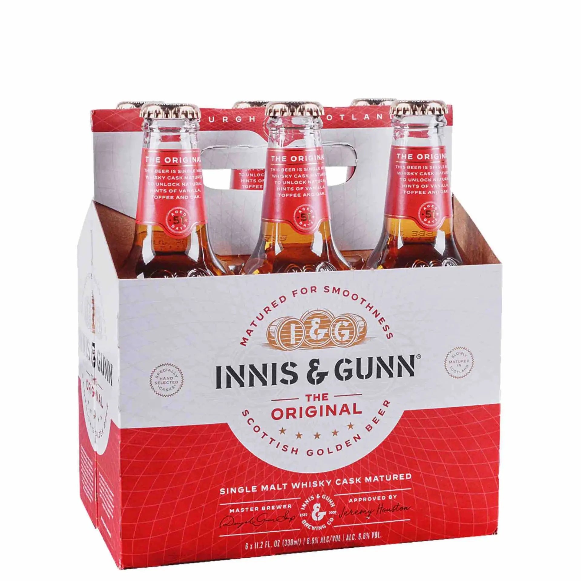 Buy Innis & Gunn Original 6 pack Scottish golden beer, single malt whisky cask matured