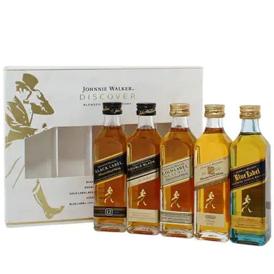 Johnnie Walker Discover Taste Pack 5X50Ml Bottle Image