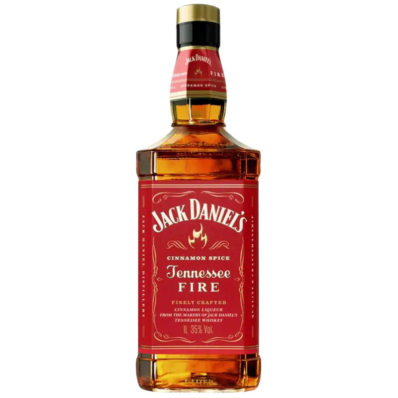 Buy Jack Daniel's Tennessee Fire 1L cinnamon whiskey with red label bottle