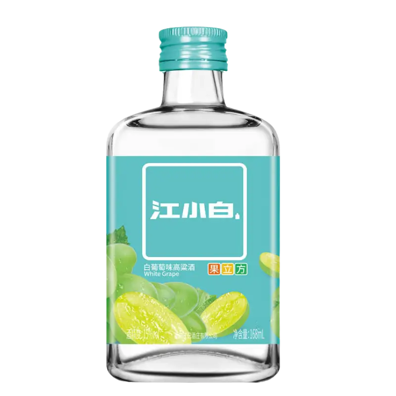 Jiang Xiao Bai White Grape Flavor 168Ml Bottle Image