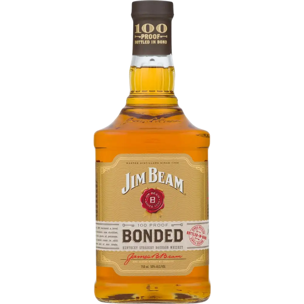 Buy Jim Beam Bonded 750mL Kentucky straight bourbon whiskey bottle, 100 proof
