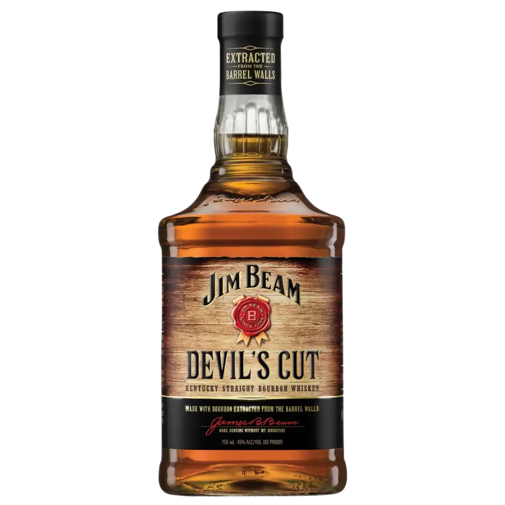 Buy Jim Beam Devil's Cut 750mL Kentucky straight bourbon whiskey bottle