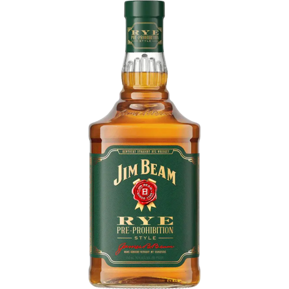 Buy Jim Beam Rye 750mL, pre-prohibition style Kentucky straight rye whiskey bottle