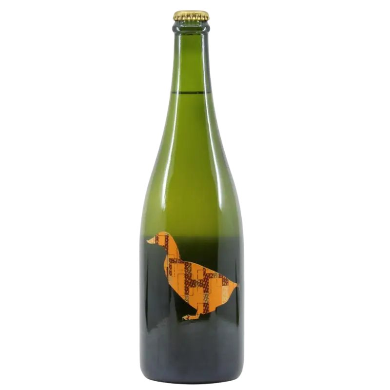 Buy Joao Pato Duck Pet Nat Branco 750mL sparkling wine bottle with duck label