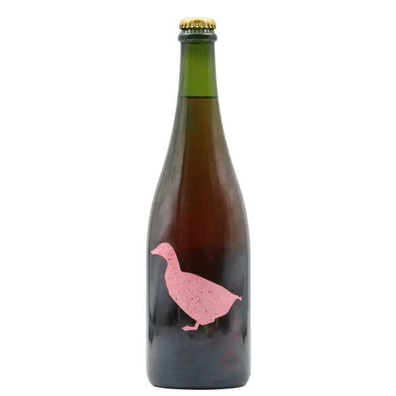 buy Joao Pato Duckman Romy 750mL, sparkling wine bottle with pink duck logo