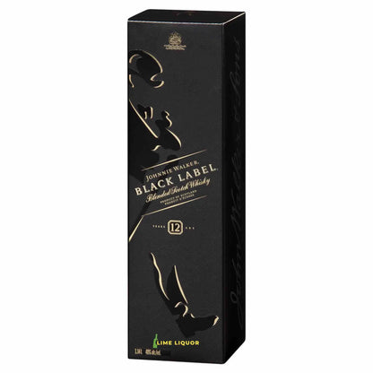 Buy Johnnie Walker Black Label 12 Year 1.14L blended Scotch whisky box