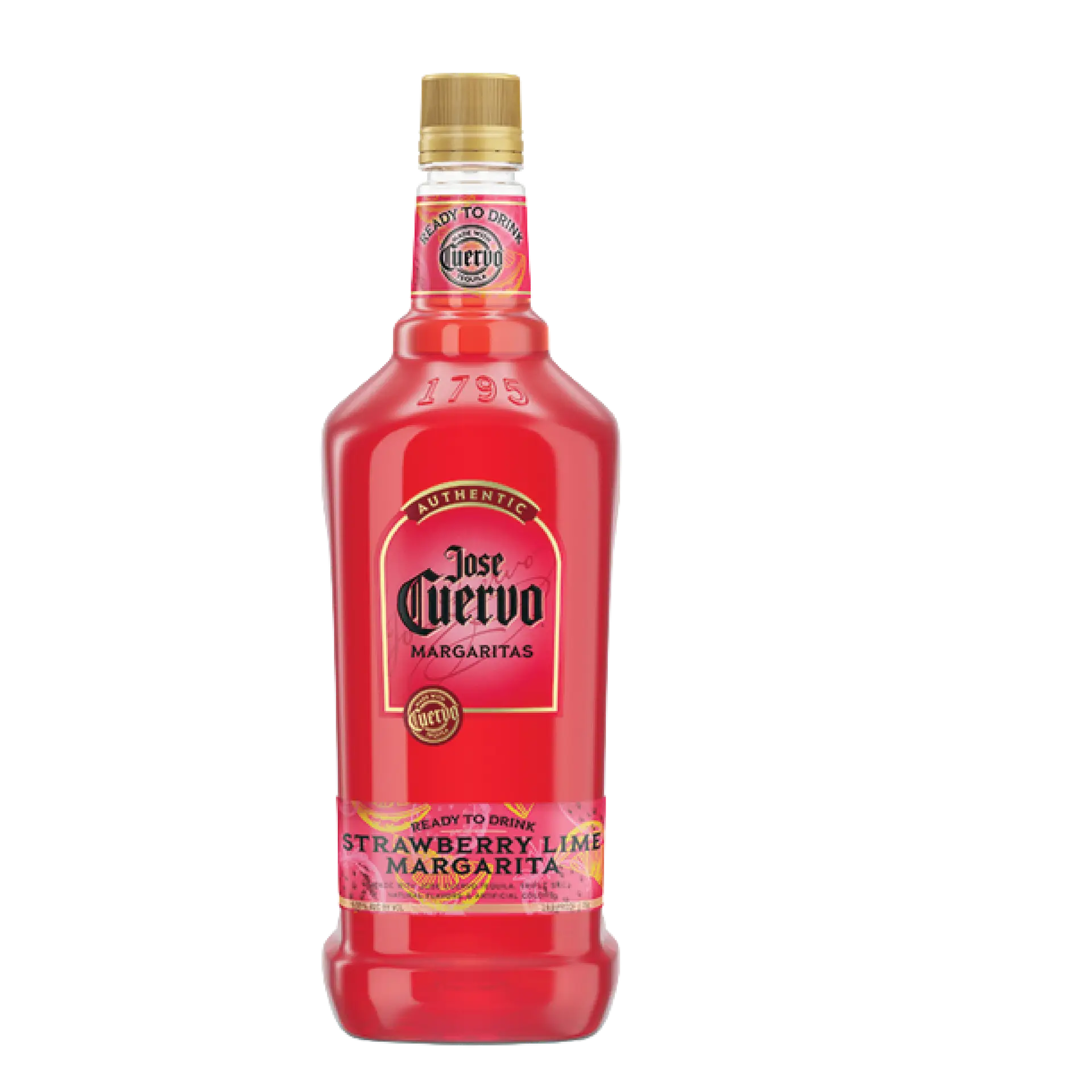 buy Jose Cuervo Strawberry Lime Margarita 1.75L, ready to drink cocktail bottle