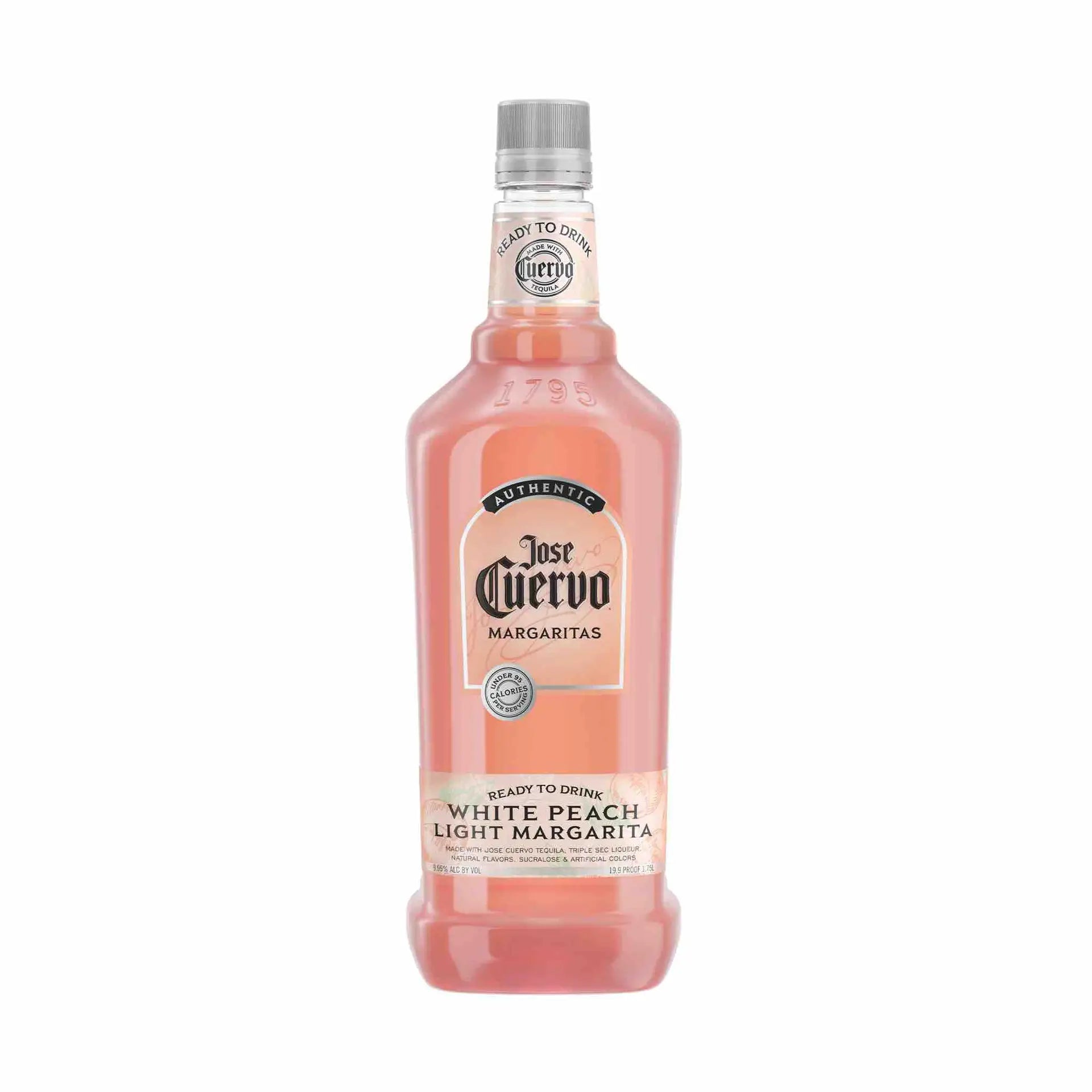 Buy Jose Cuervo White Peach Light Margarita 1.75L ready to drink peach-flavored cocktail