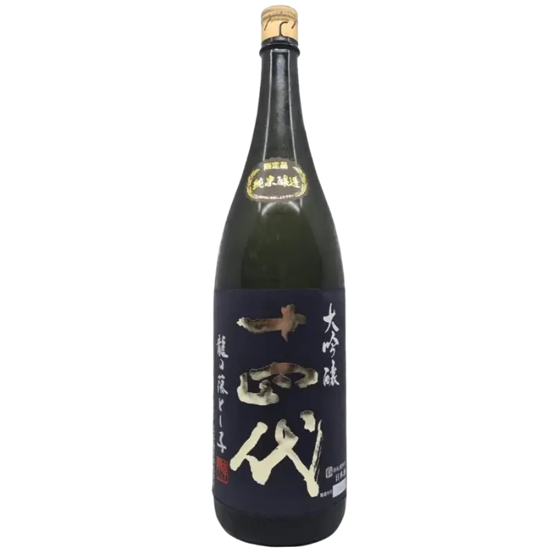 Juyondai Junmai Ginjo Ryuu No Otoshiko 1 8L Bottle Image