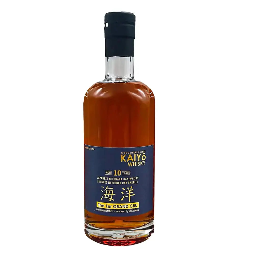 Kaiyo The 1 Er Grand Cru Japanese Mizunara Oak Whisky Aged 10 Years 700Ml Bottle Image