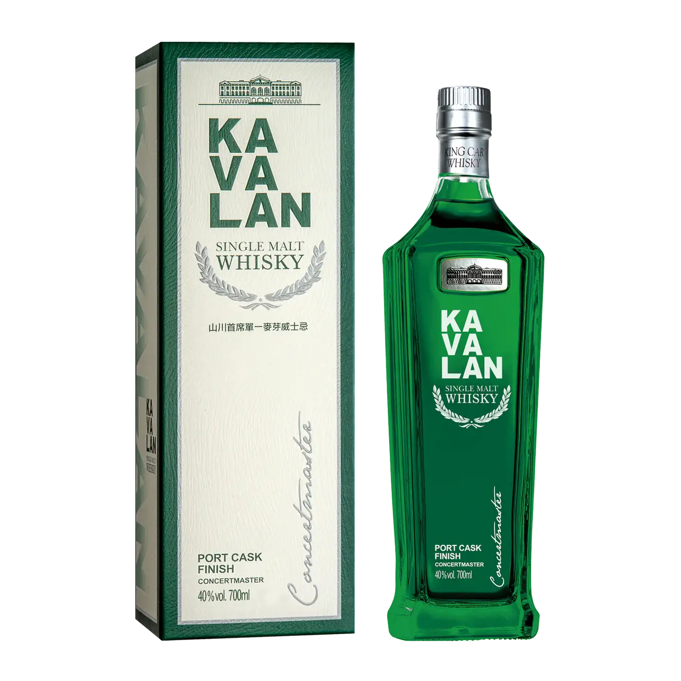Kavalan Single Malt Whisky Concertmaster Port Cask Finish 700Ml Bottle Image