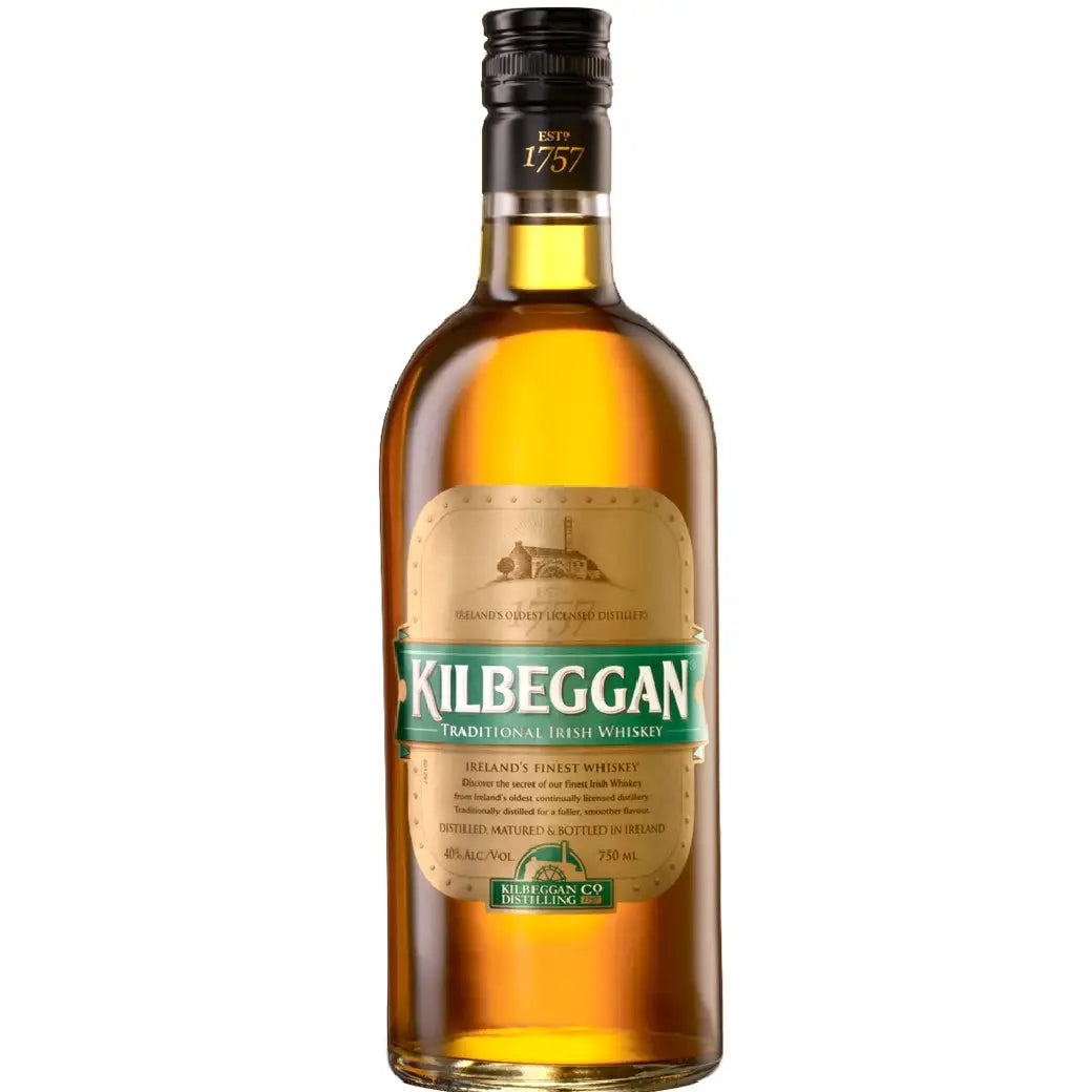 Kilbeggan Irish Whiskey 750Ml Bottle Image