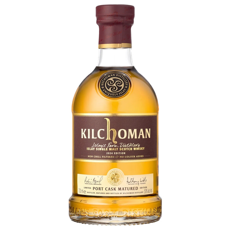 Kilchoman Single Malt Scotch Whisky Port Cask Matured