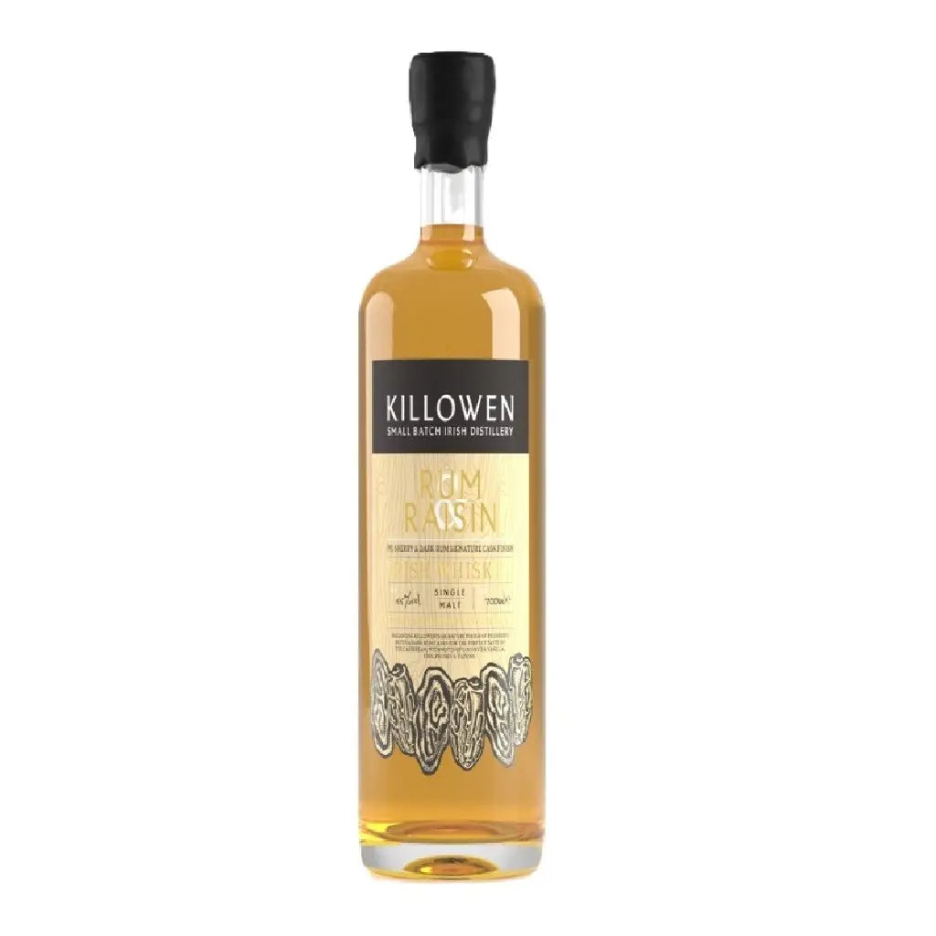 Killowen Single Malt Irish Whisky Rum Amp Raisin 700Ml Bottle Image