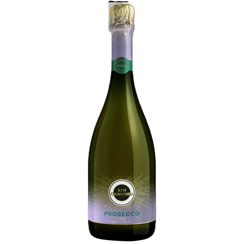 Buy Kim Crawford Prosecco 750mL, Italian sparkling wine in green glass bottle