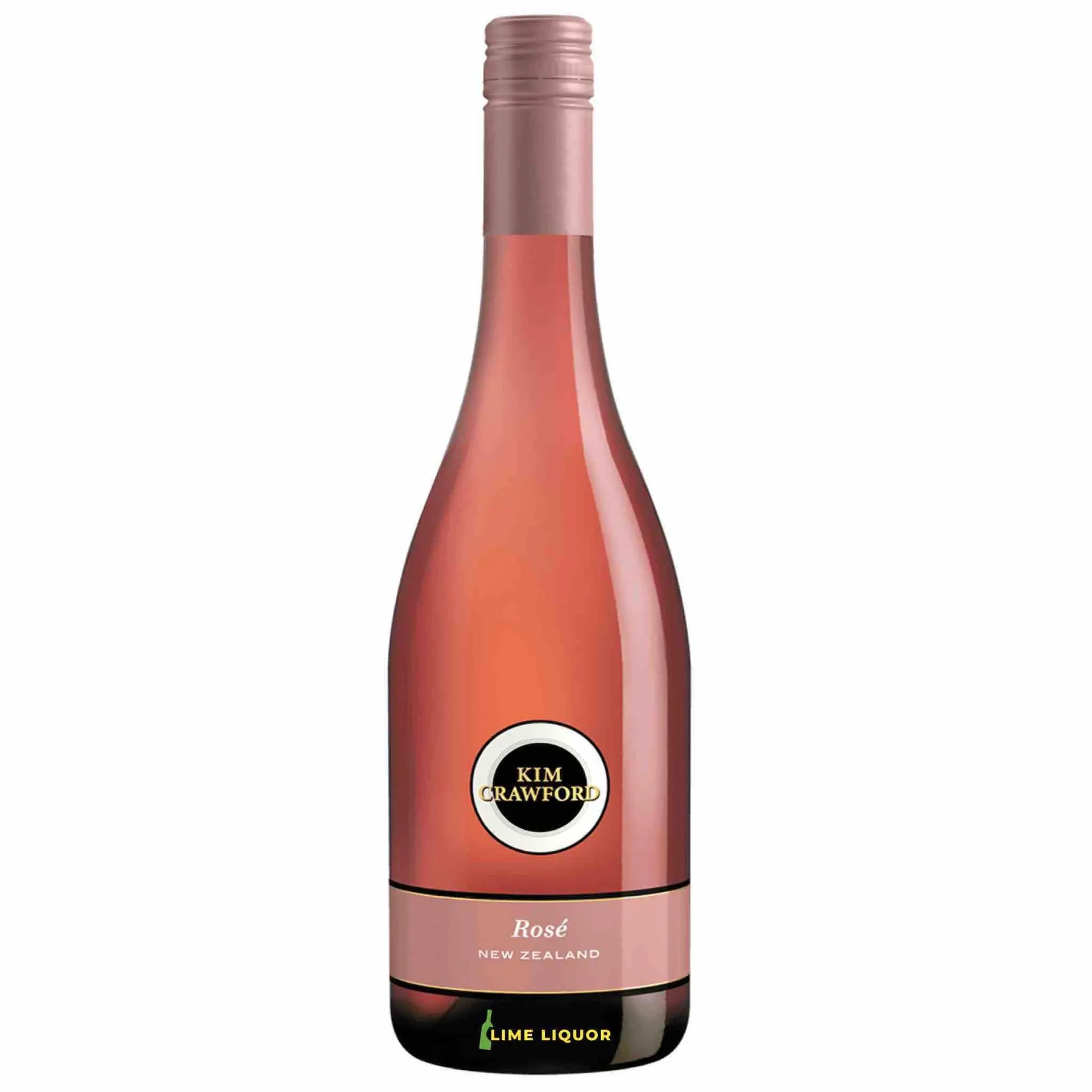 Buy Kim Crawford Rosé 750mL, New Zealand rosé wine, pink bottle with screw cap