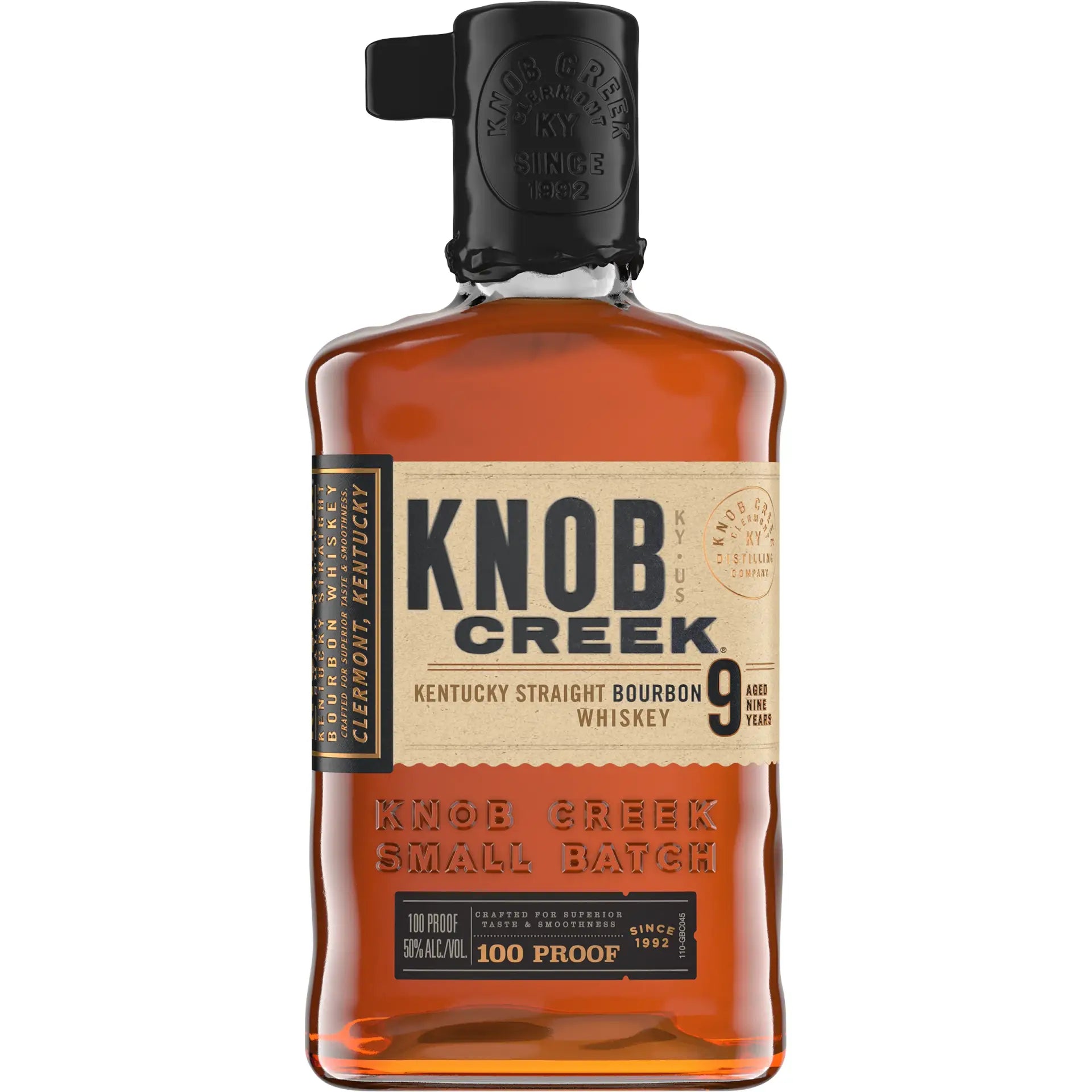 Knob Creek Kentucky Straight Bourbon Whisky 750Ml Bottle Image