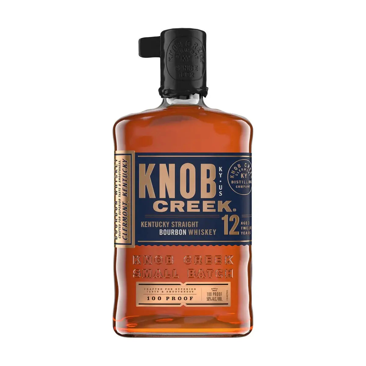 Knob Creek Kentucky Straight Bourbon Whisky Aged 12 Years 750Ml Bottle Image