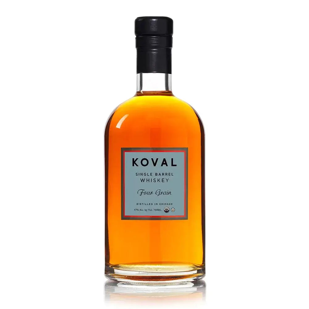 Koval Four Grain Whiskey Certified Organic 750Ml Bottle Image