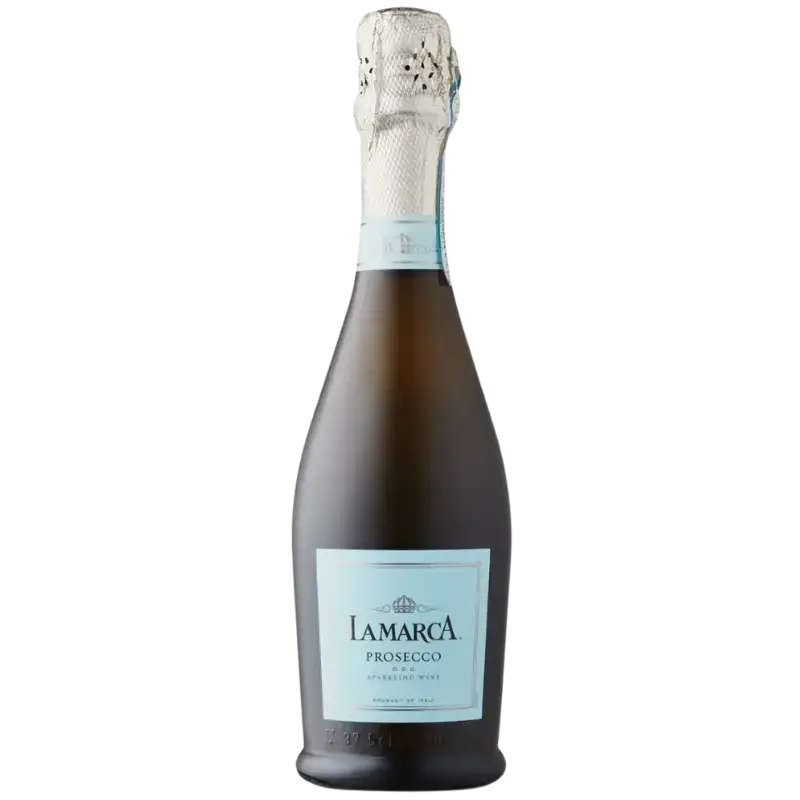 Buy La Marca Prosecco 375mL, sparkling wine in clear bottle with blue label