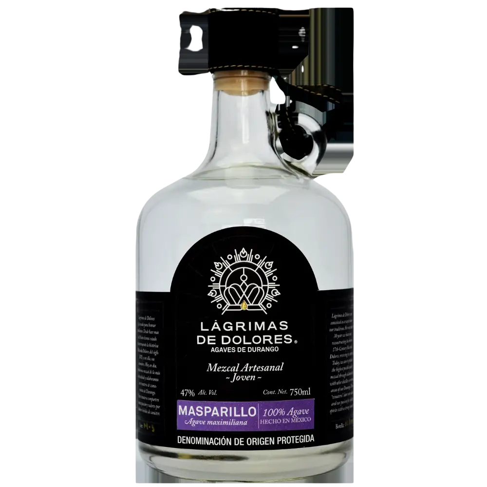 Buy Lagrimas De Dolores Masparillo 750mL mezcal bottle, 100% agave, artisanal spirit