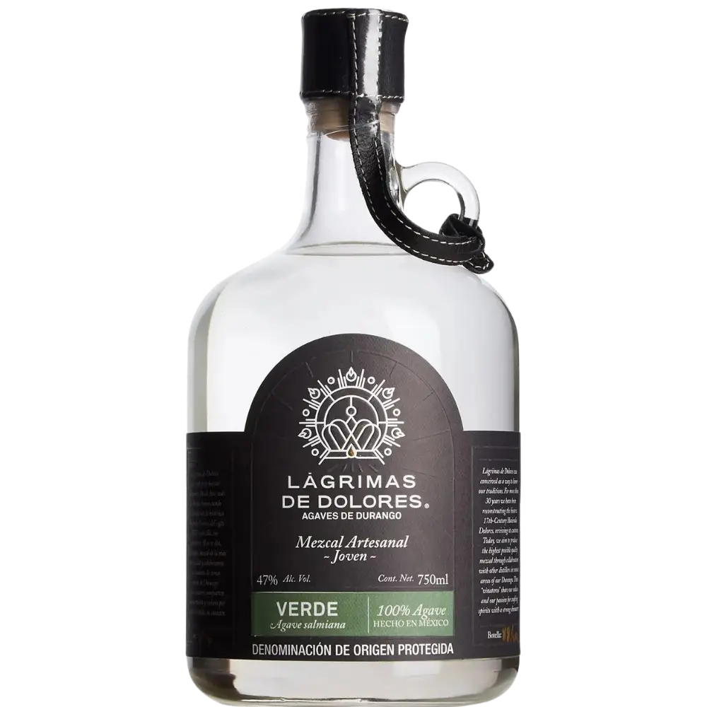 Buy Lagrimas De Dolores Verde 750mL, artisanal mezcal, agave spirit bottle