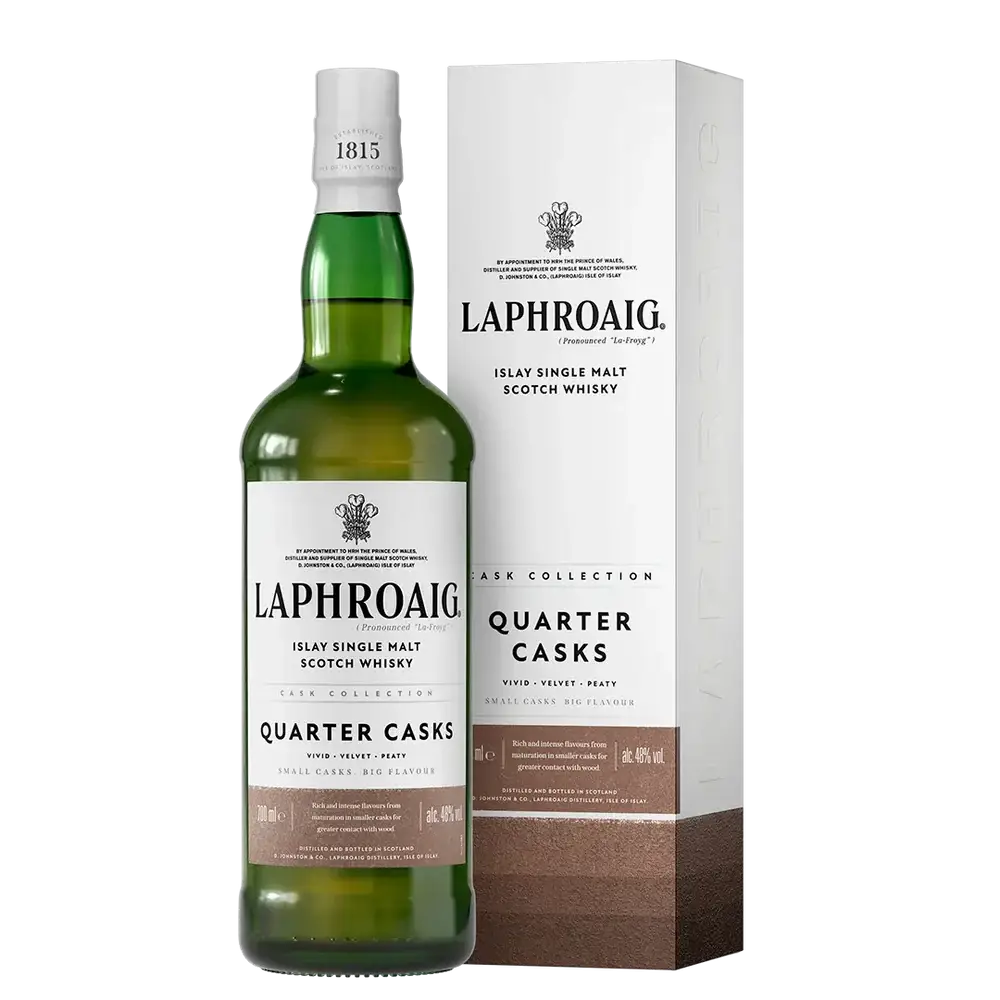 Laphroaig Single Malt Scotch Whisky Quarter Cask 750Ml Bottle Image