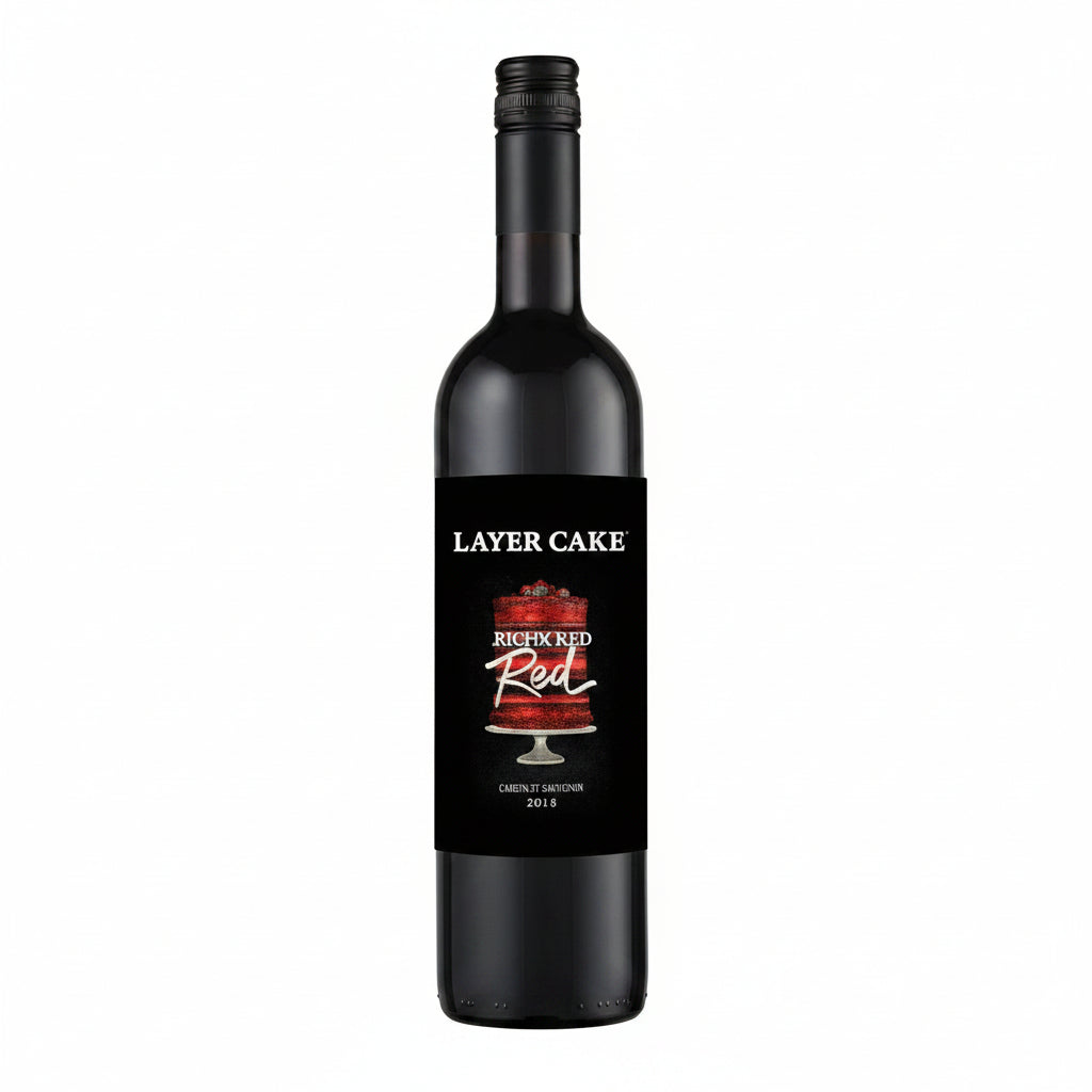 Buy bottle of Layer Cake Jam Packed Red 750mL