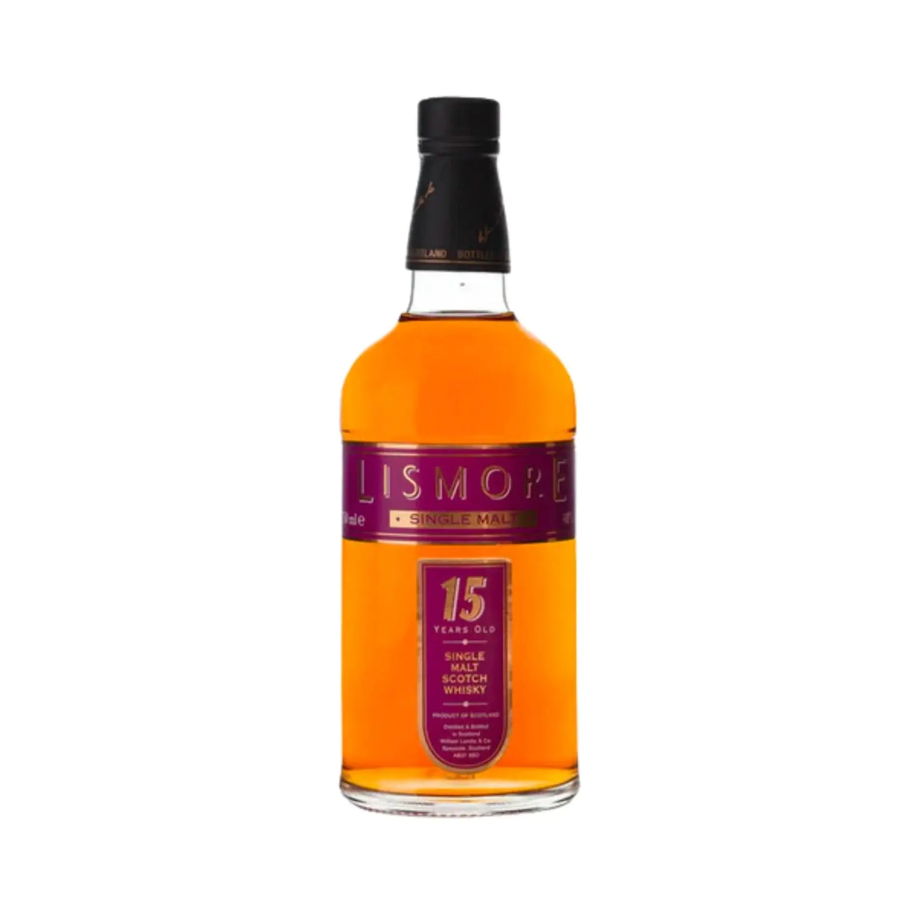 Lismore Single Malt Scotch Whisky Aged 15 Years 750Ml Bottle Image