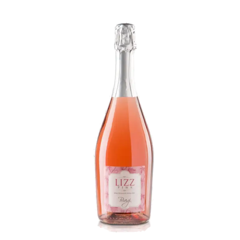 Buy Lizz Pink 750mL sparkling rosé wine bottle with floral label