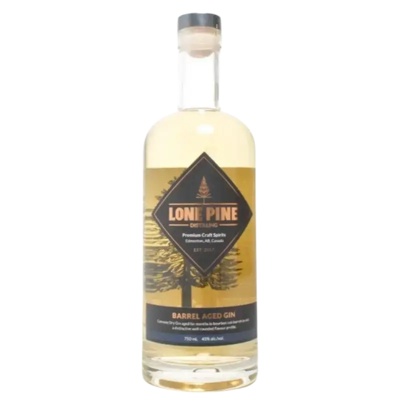 Lone Pine Distilling Barrel Aged Gin 750Ml Bottle Image