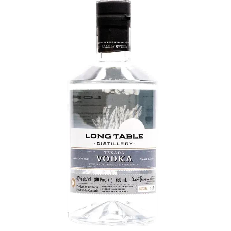 Long Table Texada Vodka 750Ml Bottle Image