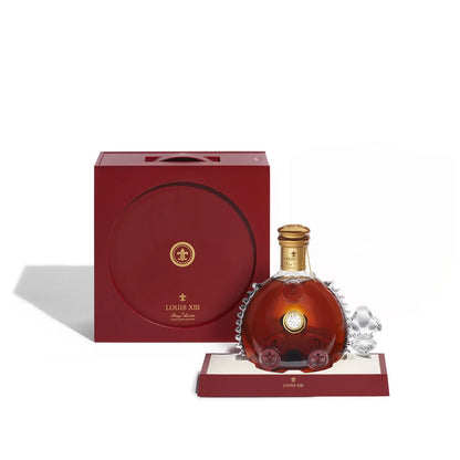 Buy Louis XIII 700mL cognac bottle with red box, premium liquor display