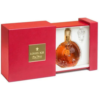 Remy Martin Louis XIII 50mL luxury cognac in a decorative glass bottle with intricate design details.