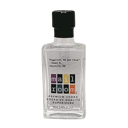 Buy Mailroom Premium Vodka 50 Ml